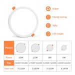 LED-Panel-Light-Round-Ultra-Thin-LED-Downlight-AC220V-6W-8W-15W-20W-LED-Ceiling-Recessed-3