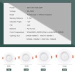 NO-Flicker-PIR-Motion-Sensor-LED-Downlight-Spot-Light-85-265V-5W-10W-15W-20W-Recessed-1
