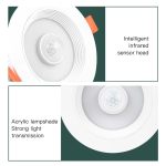 NO-Flicker-PIR-Motion-Sensor-LED-Downlight-Spot-Light-85-265V-5W-10W-15W-20W-Recessed-4