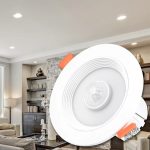 NO-Flicker-PIR-Motion-Sensor-LED-Downlight-Spot-Light-85-265V-5W-10W-15W-20W-Recessed-5