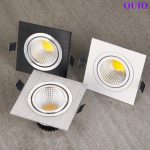 New-Style-Dimmable-LED-Downlights-Recessed-Square-9W-12W-15W-COB-Ceiling-Lamp-AC85-265V-LED
