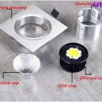 New-Style-Dimmable-LED-Downlights-Recessed-Square-9W-12W-15W-COB-Ceiling-Lamp-AC85-265V-LED-3