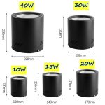 Surface-Mounted-Round-LED-COB-Downlight-AC-85-265v-10W-20W-30W-40W-Dimming-Ceiling-Lamp-2