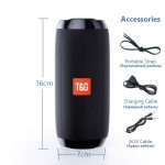 TG117-Outdoor-Speaker-Waterproof-Portable-Wireless-Column-Loudspeaker-Box-Support-TF-Card-FM-Radio-Aux-Input-4