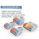 1-in-multiple-out-Quick-Wiring-Connector-Universal-Splitter-wiring-cable-Push-in-Can-Combined-Butt-4