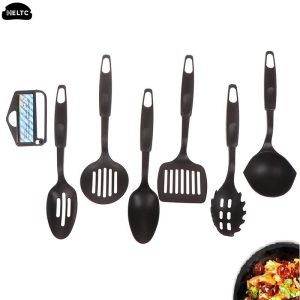 1Set-Nylon-Kitchen-Utensils-Multifunction-Black-Shovel-Spoon-Soup-Ladle-Spatula-Set-Non-Stick-Kitchenware-Cooking