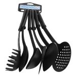 1Set-Nylon-Kitchen-Utensils-Multifunction-Black-Shovel-Spoon-Soup-Ladle-Spatula-Set-Non-Stick-Kitchenware-Cooking-5
