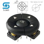 1set-Electronic-Equipment-Instruments-5-Way-Direction-Combination-Button-Control-ABS-Office-DIP-Switch-Indoor-Home
