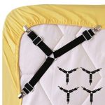 2-4-Pcs-White-black-Bed-Sheet-Mattress-Cover-Blankets-Grippers-Clip-Holder-Fasteners-Elastic-Set-1