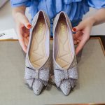 2023-Red-bottom-Women-Flat-Shoes-Bow-Rhinobason-Shallow-Mouth-Large-Size-Women-s-Luxury-Designer-2
