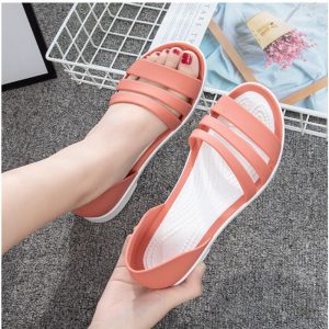 2023-Summer-New-Style-Sandals-Women-Flat-Beach-Shoes-Seaside-Plastic-Sandals-Fashion-Crystal-Jelly-Shoes