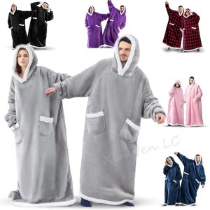 2023-Super-Long-Flannel-Blanket-with-Sleeves-Winter-Hoodies-Sweatshirt-Women-Men-Giant-TV-Blanket-Oversized 2023-Super-Long-Flannel-Blanket-with-Sleeves-Winter-Hoodies-Sweatshirt-Women-Men-Giant-TV-Blanket-Oversized
