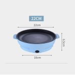 220V-Multifunction-Electric-Frying-Pan-Skillet-Non-Sticky-Grill-Fry-Baking-Roast-Pan-Cooker-Barbecue-Cooking-5