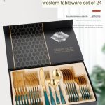 24pcs-Set-Stainless-Steel-Tableware-Gift-Box-Western-Food-Steak-Knife-Fork-Coffee-Spoon-Easy-Clean