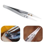 3-Pack-Ceramic-Straight-Tip-Electronic-Soldering-Tweezers-Anti-Static-Reverse-Acid-Resistant-Precision-Chuck-Ceramic-3