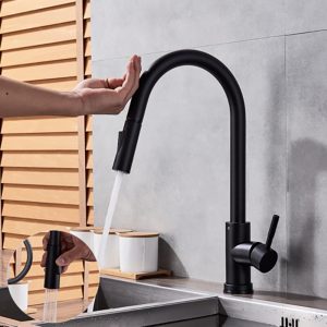 304-stainless-steel-pull-out-faucet-hot-and-cold-induction-kitchen-telescopic-faucet-golden-black-brushed