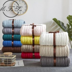 33Nordic-Pink-Green-Gray-Cotton-Knit-Blanket-Twist-Style-Handmade-Soft-Bed-Cover-Plaids-Sofa-Throw