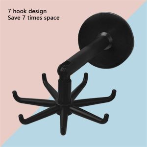 360-Degrees-Rotatable-Rack-7-claw-storage-Hooks-Wall-Hanger-Multi-Purpose-Self-Adhesive-Hooks-Kitchen