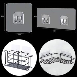 5-10PCS-Transparent-Hanging-Shelf-Hooks-Wall-Storage-Rack-Fixing-Patch-Strong-Self-Adhesive-Snap-For
