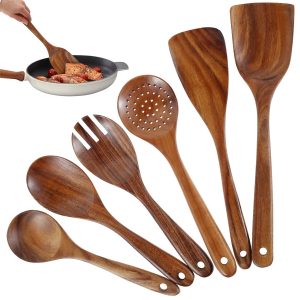 6Pcs-Teak-Kitchenware-Cooking-Utensils-Set-Wooden-Spoons-Tableware-Non-stick-Cookware-Spatula-Shovel-Tool-Kitchen
