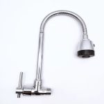 Alloy-splash-proof-electroplating-single-cold-horizontal-vegetable-basin-faucet-wall-type-universal-pipe-faucet-sink
