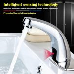 Automatic-Infrared-Sensor-Faucet-Silver-Alloy-Material-Touchless-Water-Faucet-Home-Bathroom-Tap-A7A3
