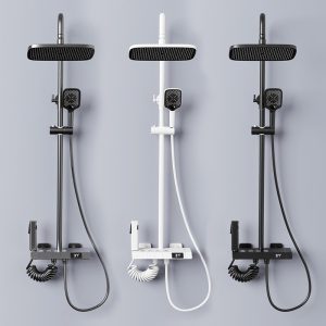 Black-Shower-Set-Intelligent-Brass-Bathroom-Faucets-Hot-Cold-Waterfall-Tap-Rainfall-Shower-Bathroom-Shower-Faucet