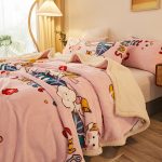 Blanket-Double-layer-Thickened-Winter-Lunch-Break-Sleeping-Throws-Coral-Fleece-Warm-Multi-functional-Soft-and-4