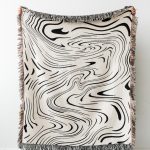 Casual-Blankets-Black-Carpet-Decoration-Wave-Blanket-Carpet-Sofa-Leisure-Carpet-Single-Tapestry-Sofa-Blanket-Throw