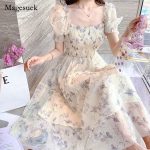 Casual-Floral-Party-Dress-Summer-White-Chiffon-Long-Dress-Elegant-Short-Sleeve-Fairy-Dresses-for-Women