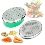Cheese-Grater-Ginger-Zester-with-Storage-Container-and-Brush-Grinder-Grater-for-Vegetables-Box-Graters-Kitchen-2