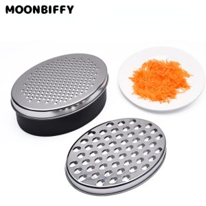 Cheese-Grater-Ginger-Zester-with-Storage-Container-and-Brush-Grinder-Grater-for-Vegetables-Box-Graters-Kitchen