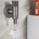 Copper-Washing-Machine-Faucets-Check-Valve-Soild-Brass-Single-Cold-Wall-Mounted-4-6-Points-Bibcock-1