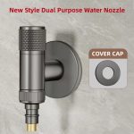 Copper-Washing-Machine-Faucets-Check-Valve-Soild-Brass-Single-Cold-Wall-Mounted-4-6-Points-Bibcock