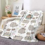 Custom-Blanket-For-Living-Room-Pusheen-Fluffy-Soft-Blankets-Sofa-Summer-Bedroom-Decoration-Bedspread-On-The