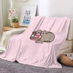 Custom-Blanket-For-Living-Room-Pusheen-Fluffy-Soft-Blankets-Sofa-Summer-Bedroom-Decoration-Bedspread-On-The-2