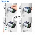 Custom-Size-Tuya-or-TTLock-APP-Fingerprint-RFID-Card-Bluetooth-Cylinder-Smart-Door-Lock-Electronic-Home-3