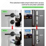 Custom-Size-Tuya-or-TTLock-APP-Fingerprint-RFID-Card-Bluetooth-Cylinder-Smart-Door-Lock-Electronic-Home-4