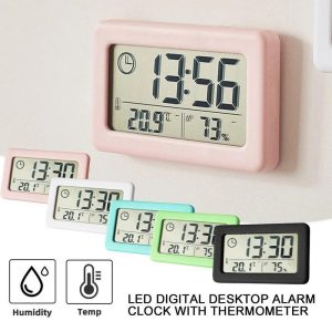 Digital-LCD-Mute-Desktop-Clock-Simple-Temperature-Sensor-Mini-Home-Hygrometer-Gauge-Bedroom-Indoor-LED-Electronic