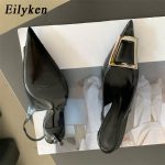 Eilyken-2023-Spring-New-Brand-Women-Pumps-Snadal-Fashion-Square-Buckle-Shallow-Slip-On-Slingback-Pointed-3