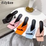 Eilyken-Pleated-Orange-Women-Slipper-Fashion-Summer-Ladies-Elegant-Thin-High-Heel-Square-Toe-Slides-Sandals-5