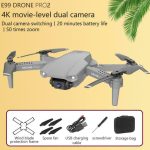 Electric-Drone-2-4G-Remote-Control-Drone-Rechargeable-Folding-Quadcopter-Flying-Toy-Grey-4K-4