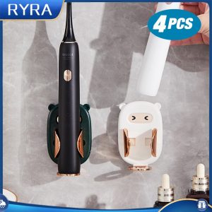Electric-Toothbrush-Holder-Wall-mounted-Toothbrush-Stand-Rack-Punch-free-Electric-Toothbrush-Organizer-Bathroom-Accessories