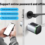 Euro-Door-Smart-Cylinder-Lock-Tuya-Bluetooth-APP-Digital-Password-Card-Mechanicak-Key-TTlock-Unlock-Home-2