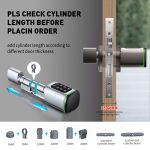 Euro-Door-Smart-Cylinder-Lock-Tuya-Bluetooth-APP-Digital-Password-Card-Mechanicak-Key-TTlock-Unlock-Home-5