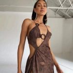 Fashion-Print-Casual-Strap-Maxi-Dress-Women-Sexy-Hollow-Out-Low-Neck-Cleavage-Round-Button-Side-1