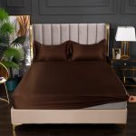 Fashionable-Satin-Elastic-Fitted-Sheet-Elastic-Bands-For-Mattress-Cover-King-Size-200-220-Bed-Cover-4