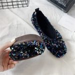 Flat-Shoes-Women-Free-Shipping-Loafers-Women-Running-Luxury-Tipsietoes-Barefoot-Work-Princess-Wedding-Mother-daughter-1