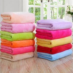 Fleece-Flannel-Blanket-Soft-Warm-Skin-Friendly-Flannel-Solid-Color-Bedding-Supply-For-Winter-Home-Blankets