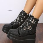 GIGIFOX-Platform-Ankle-Boots-For-Women-Metal-Design-Lace-Up-Punk-Goth-Fashion-Boots-Y2k-Round-1